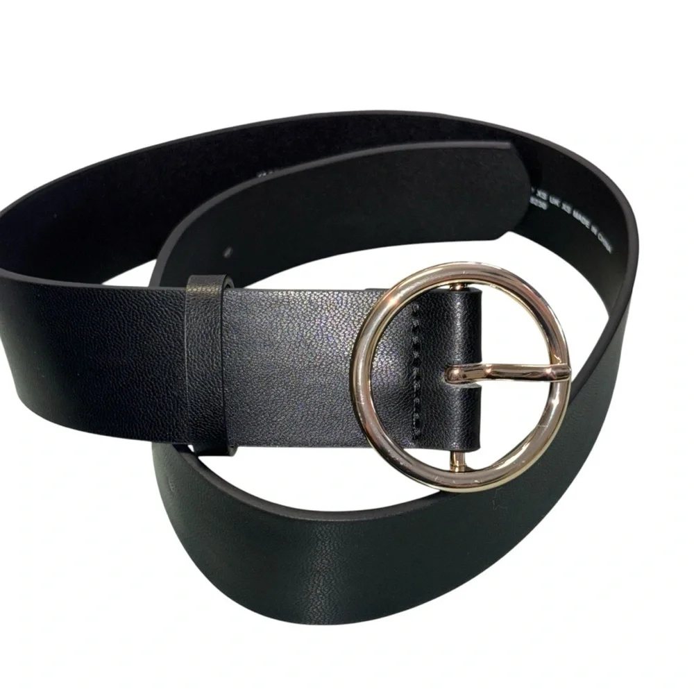 H&M Black Belt, sz XS